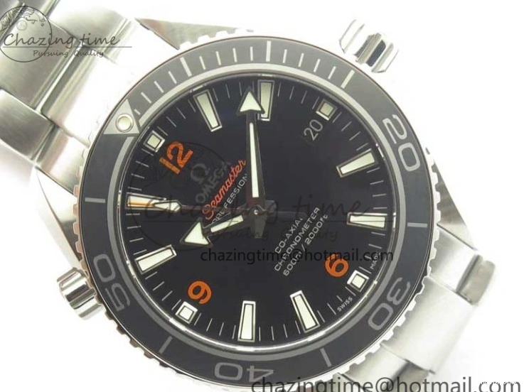 0110 Planet Ocean Professional Ceramic Bezel 42mm 1:1 VSF Best Edition Orange Markers A8500 Super Clone (2 Straps) Comfortable 8053
